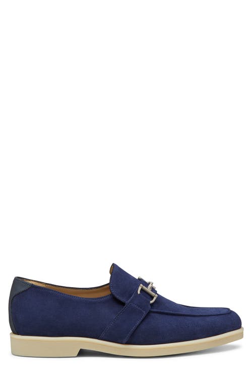Stuart Weitzman Aurelio Loafer In Navy.