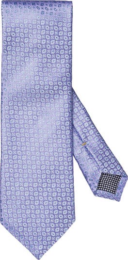 Men’s Nordstrom Eton Purple 100% high quality Silk Tie