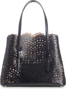 Alaïa Mina 25 Perforated Leather Tote