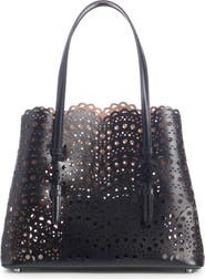 Alaïa Mina 25 Perforated Leather Tote