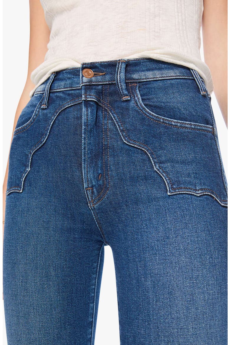 The Buckle Bunny Hustler Skimp High Waist Bootcut Jeans, Alternate, color, COSMIC COWGIRL