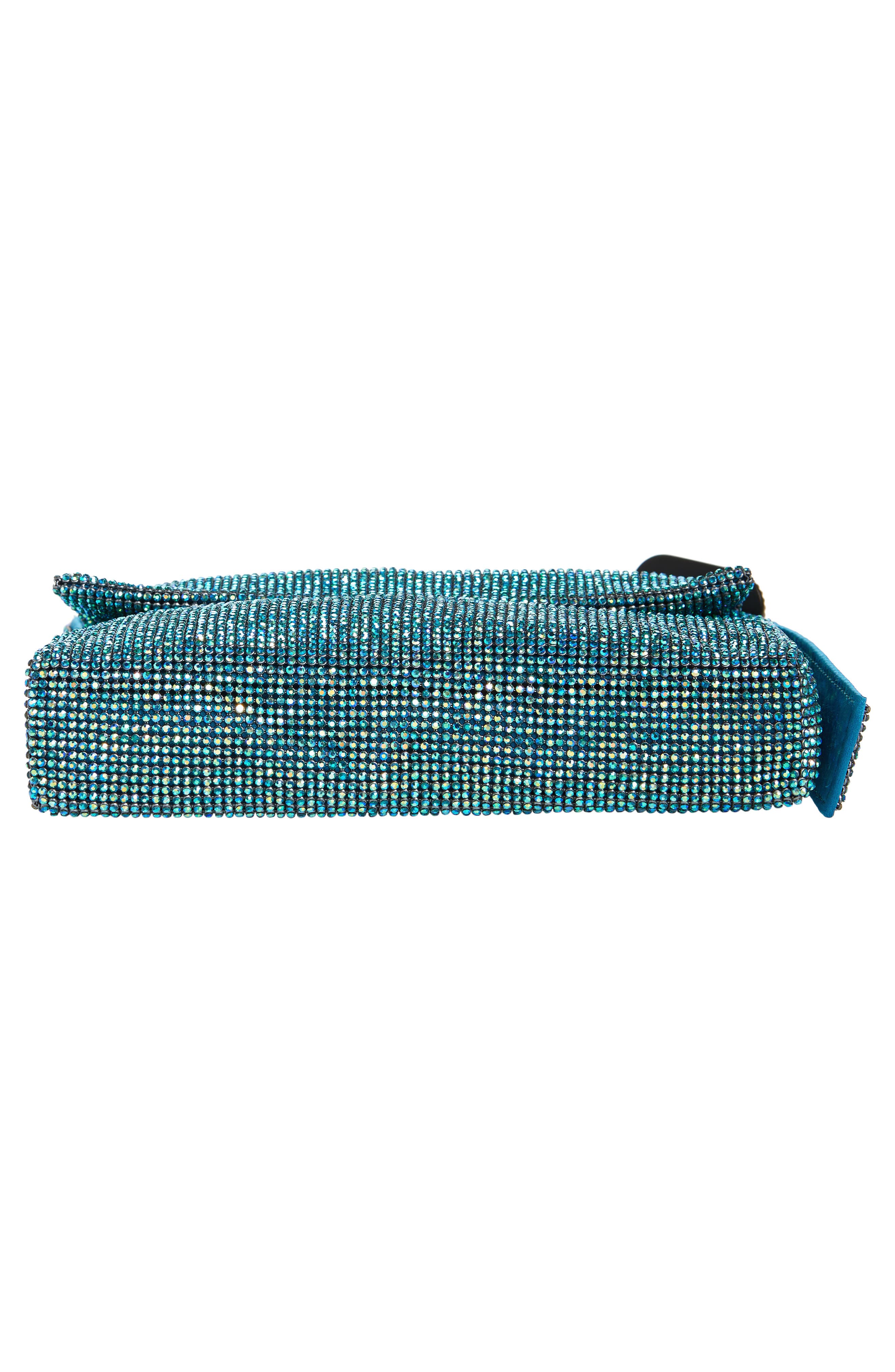 Benedetta Bruzziches Vitty La Mignon Crystal Mesh Shoulder Bag, Alternate, color, 