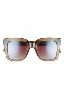 Icy 52mm Polarized Square Sunglasses