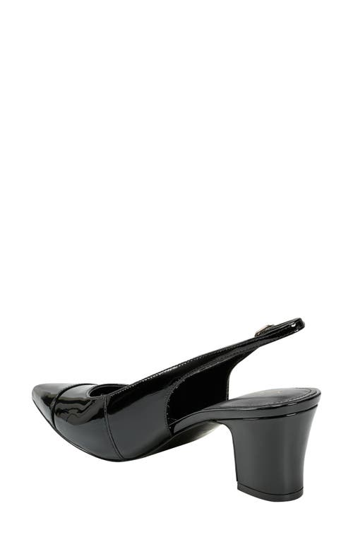 Marc Fisher Ltd Blakeley Slingback Pointed Toe Pump In Black