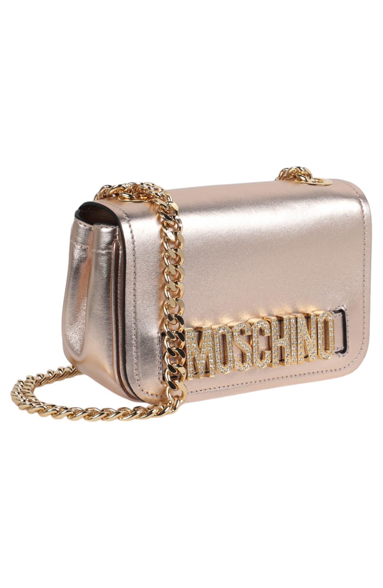 Moschino Crossbody Bag, Alternate, color, 