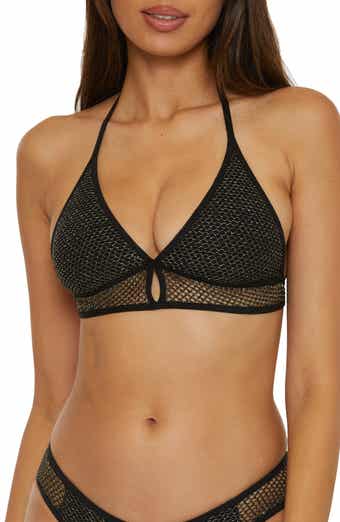 Becca Network Halter Bikini Top