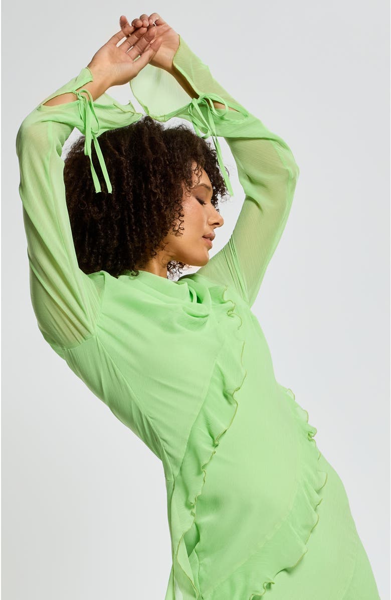 Daska Circe Dress, Alternate, color, Green