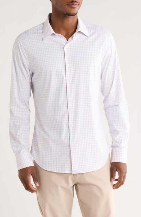 Bonobos Long Sleeve Slim Fit Button Front Performance Shirt