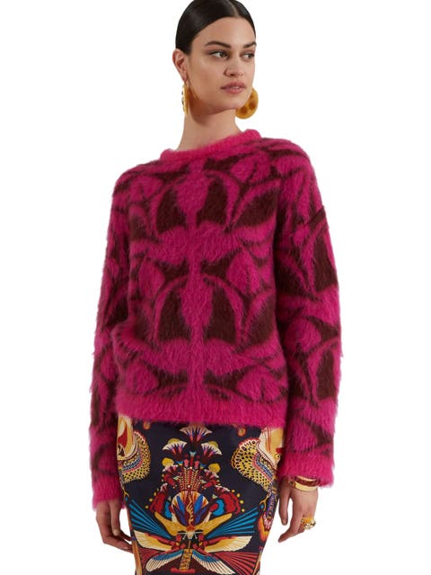 Camden Jumper Bordeaux Fuchsia