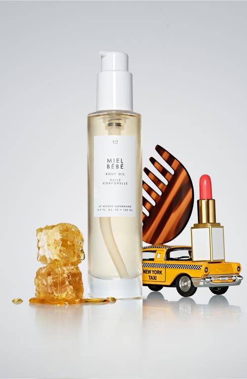 Le Monde Gourmand Miel Bébé Body Oil In Transparent