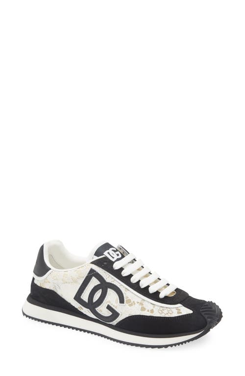 Dolce & Gabbana Dolce&gabbana Aria Logo Lace Sneaker