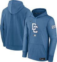 Nike Men's Nike Blue Washington Nationals 2025 City Connect Authentic Collection Performance Pullover Hoodie