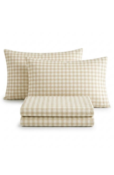 Mulholland Plaid Cotton Sheet Set