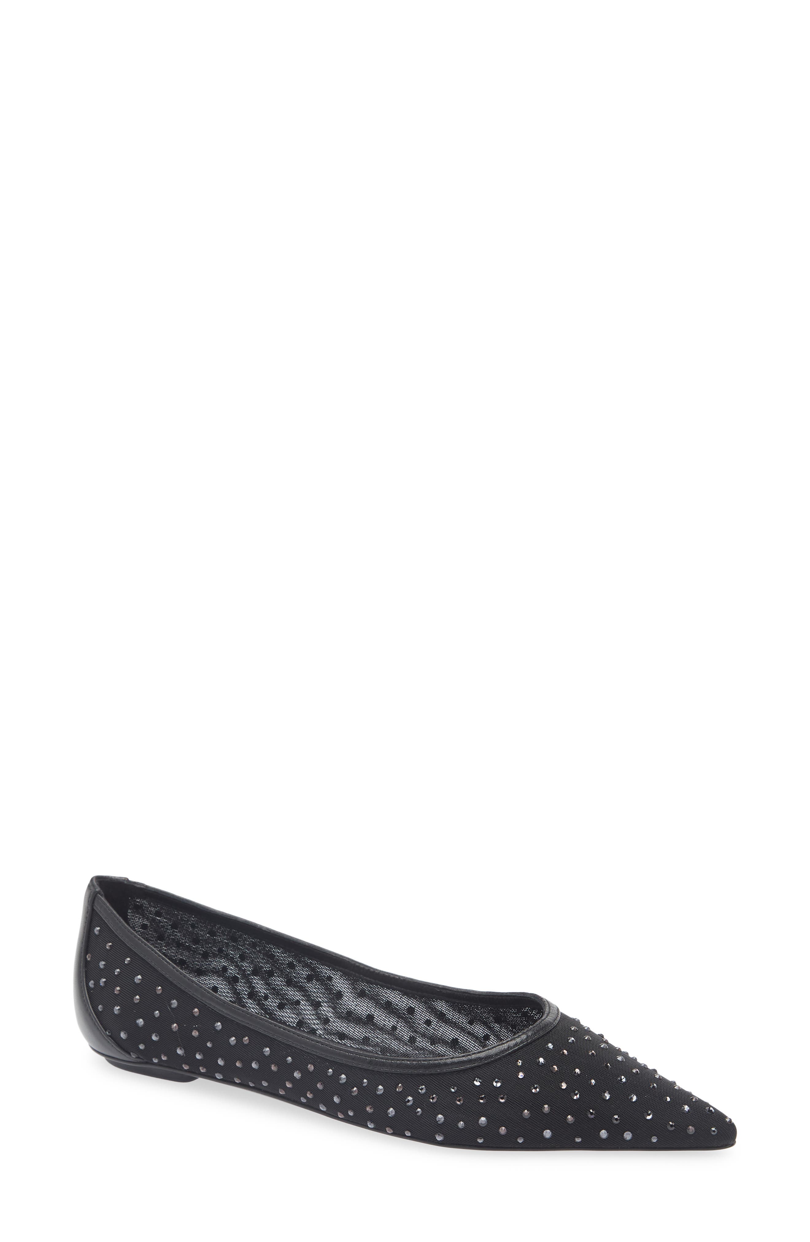 Stuart Weitzman Emilia Mesh Flat