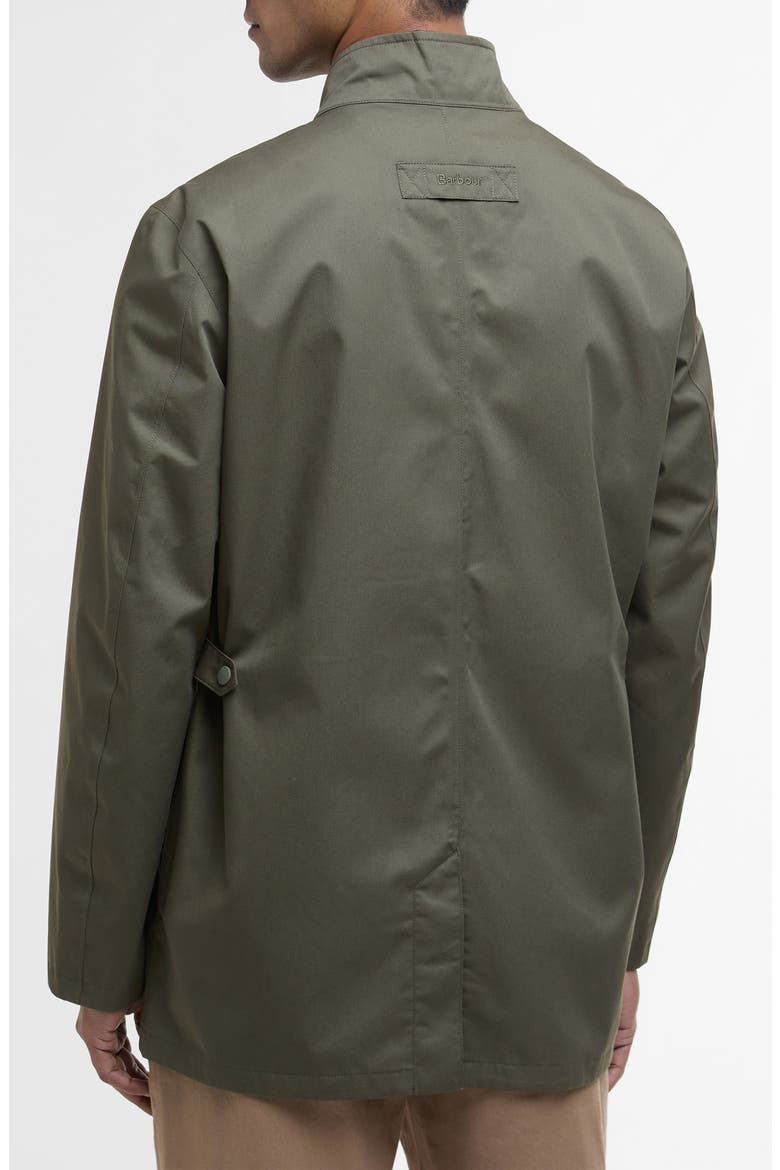 Chelsea Waterproof Twill Jacket, Alternate, color, UNIFORM GREEN/BLEACH
