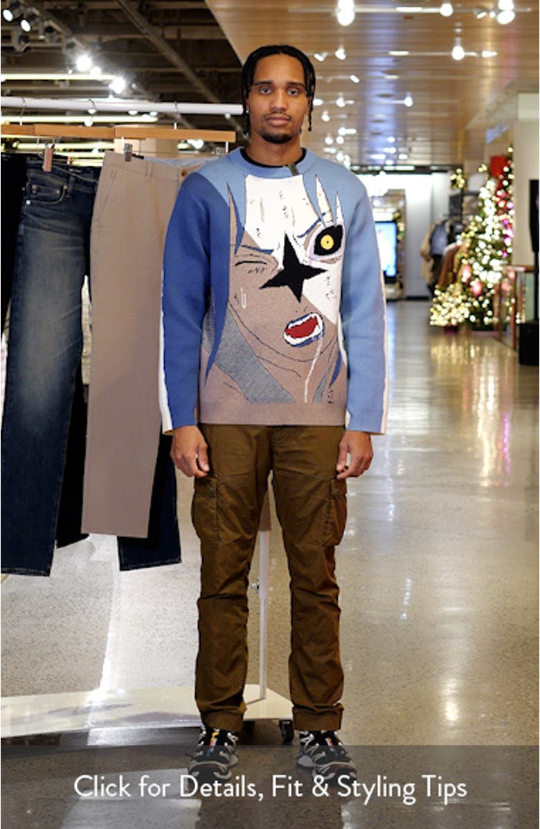 Sasuke Cursemark Graphic Crewneck Sweatshirt, sales video thumbnail