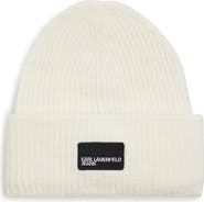 Karl Lagerfeld Jeans Women's Patch Long Beanie