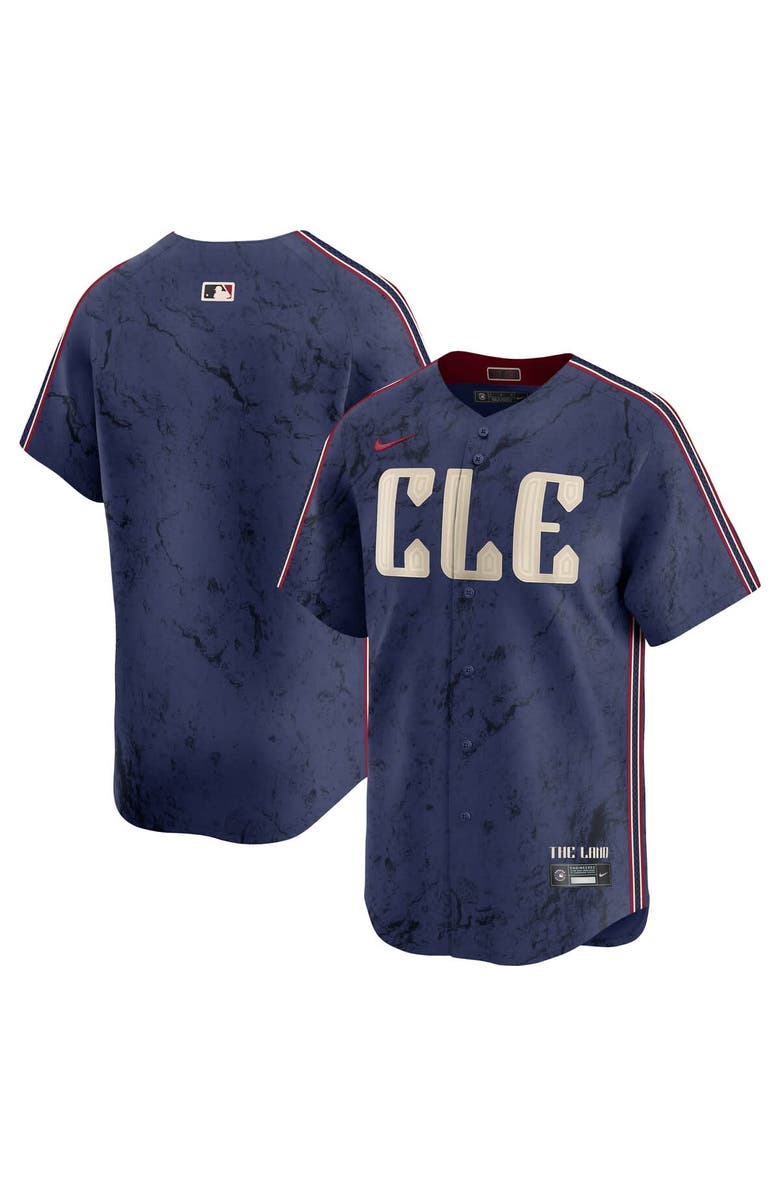 Nike Men's Nike Navy Cleveland Guardians City Connect Limited Jersey, Main, color,