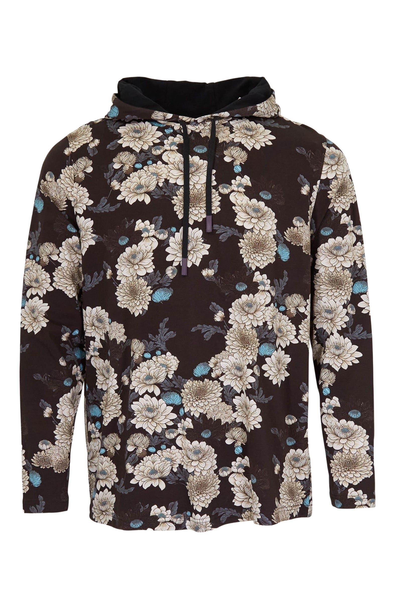 Serious Floral Black