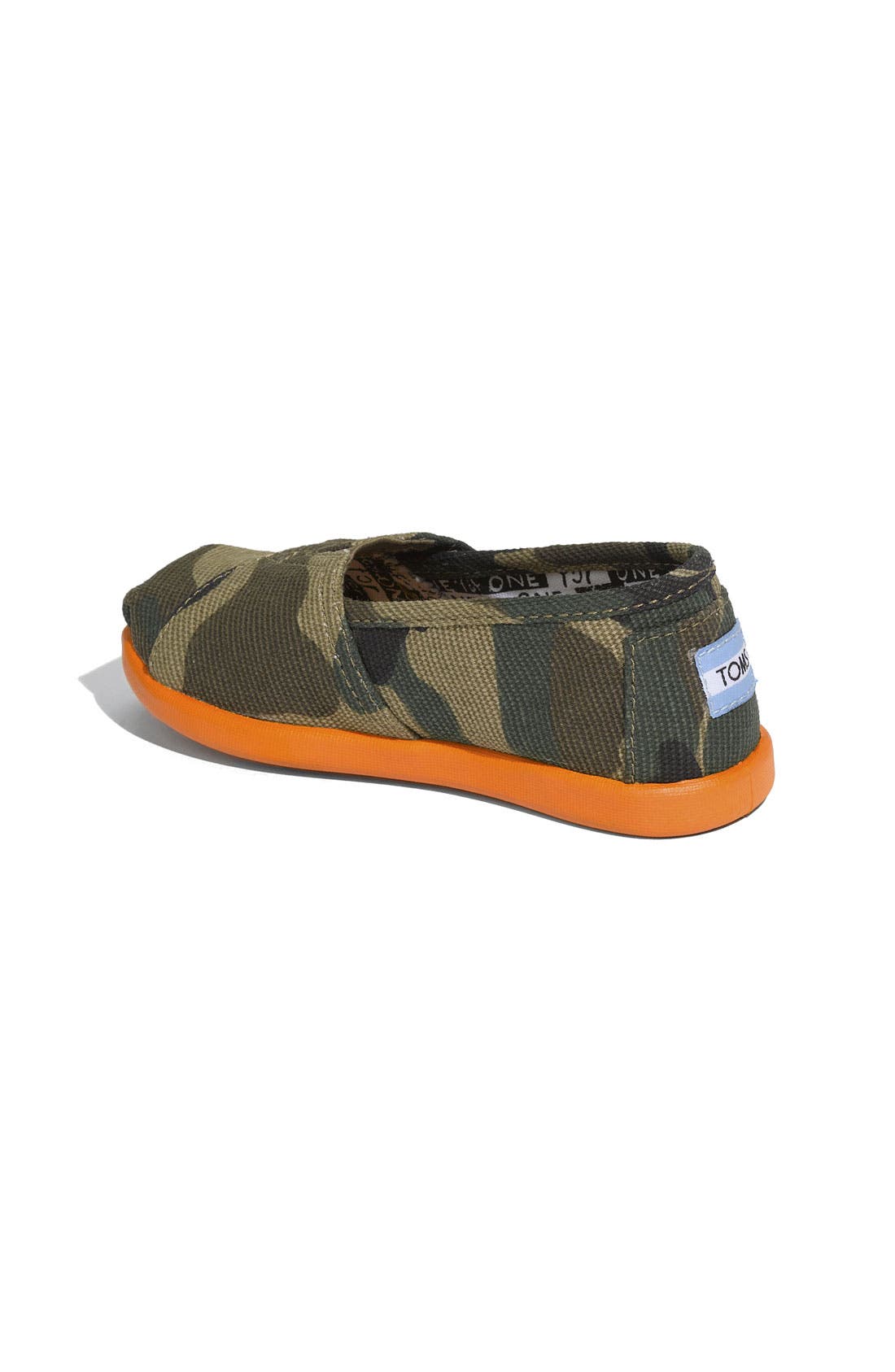 TOMS 'Camo - Tiny' Slip-On, Alternate, color, 
