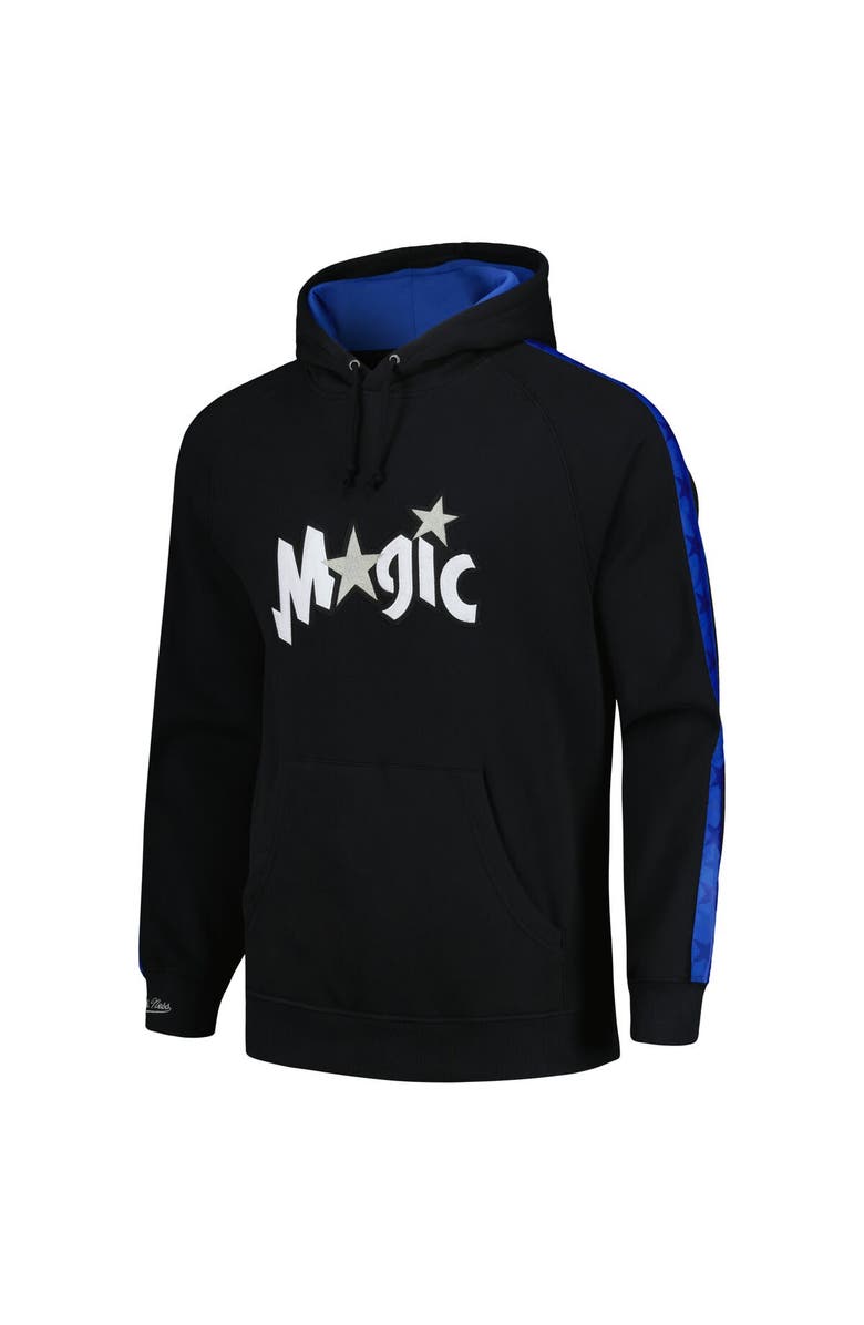 Mitchell & Ness Men's Mitchell & Ness Black Orlando Magic Hardwood Classics Nights Raglan Pullover Hoodie, Alternate, color, Black