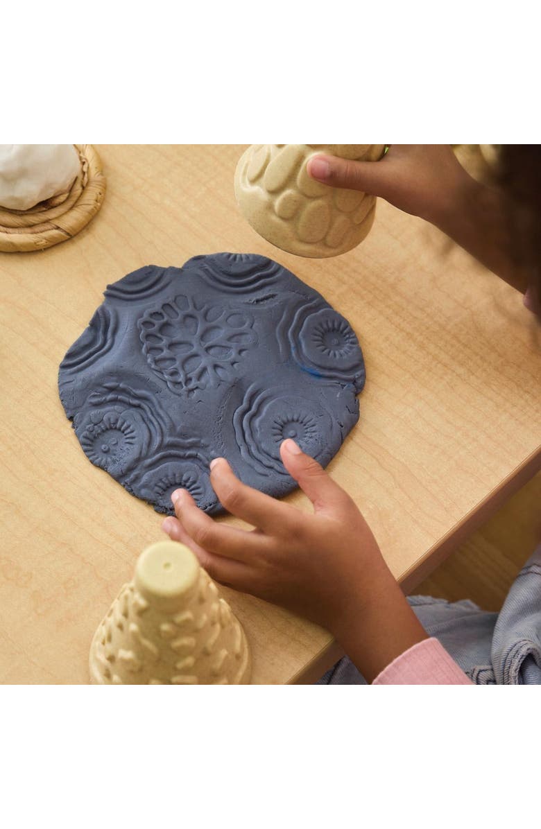 Kaplan Early Learning Company Organic Pattern Rollers Mushroom, Alternate, color, Beige