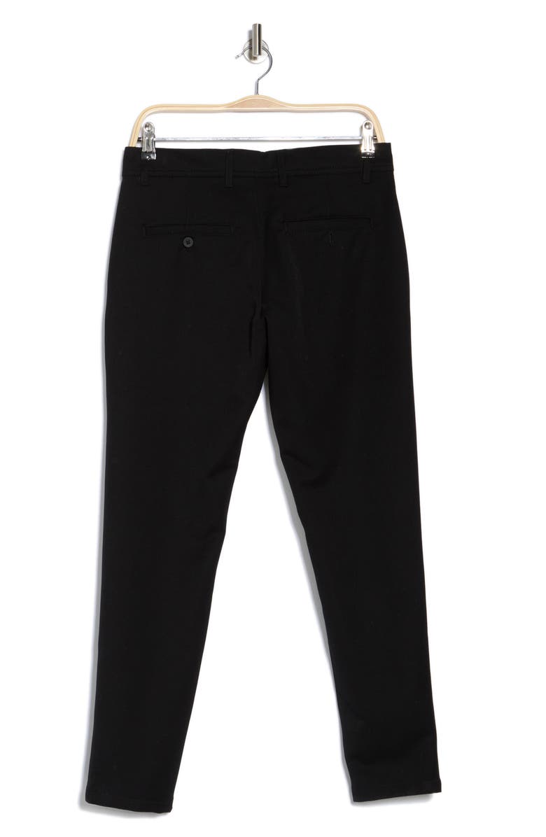 DENIM AND FLOWER Melange Pants, Alternate, color, Black