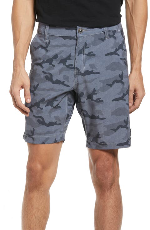 Camo Hybrid Flat Front Shorts
