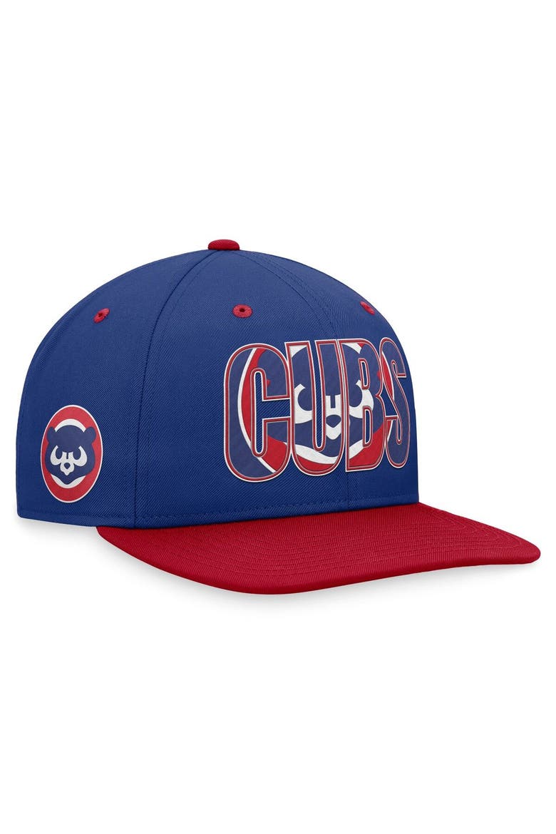 Men's Nike Royal Chicago Cubs Cooperstown Collection Pro Snapback Hat, Main, color, Royal