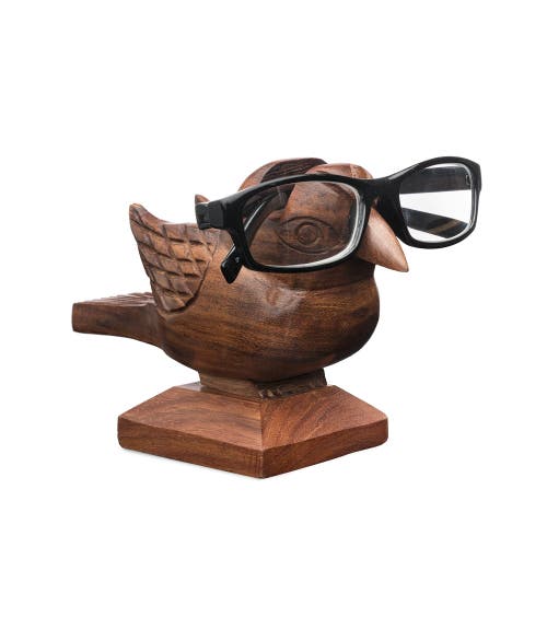Matr Boomie Sparrow Eyeglass Holder Stand In Brown
