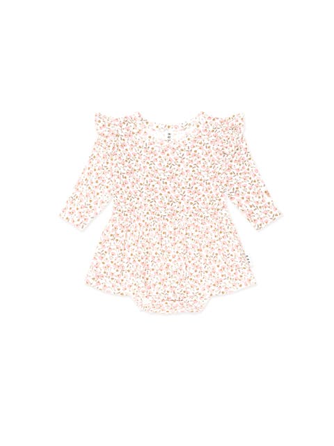 Ditsy Floral Long Sleeve Romper (Baby)