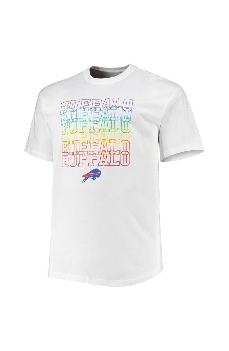 FANATICS Men's Fanatics Branded White Buffalo Bills Big & Tall City Pride T-Shirt, Alternate, color,