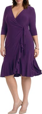 Kiyonna Whimsy Wrap Dress