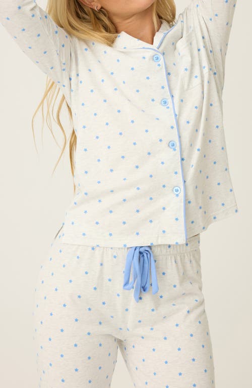 Pj Salvage Lady Luck Jersey Pajamas In White