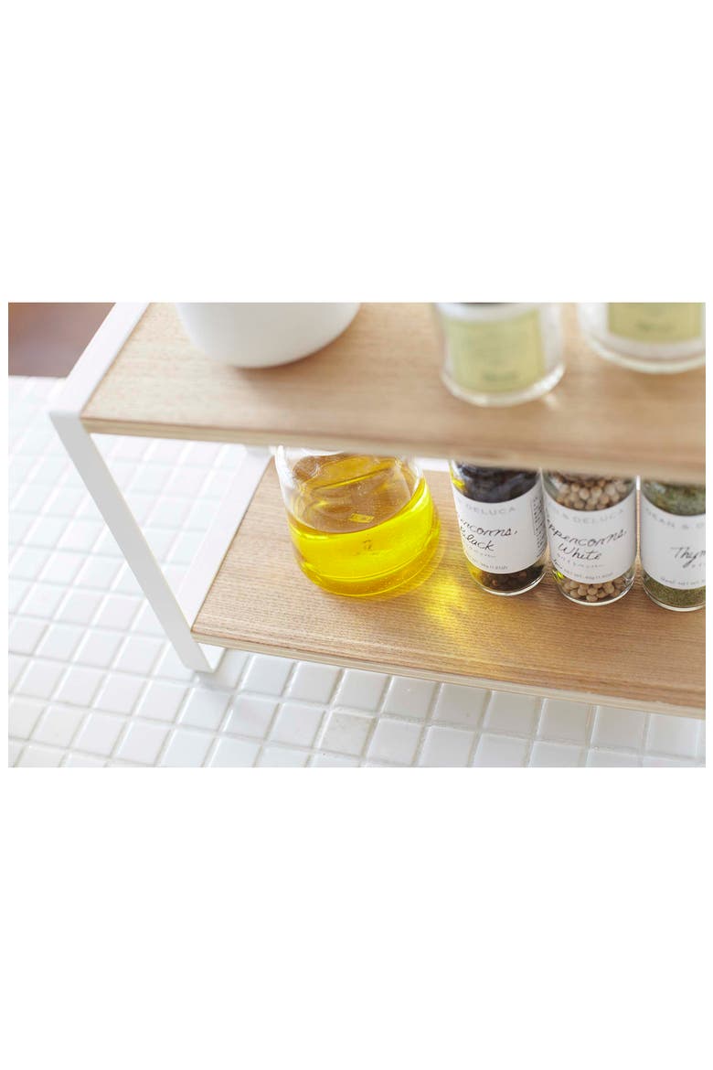 Tosca Countertop Spice Rack, Alternate, color, WHITE