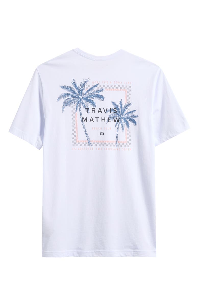 TravisMathew Beach Resort Cotton Graphic T-Shirt, Alternate, color, White