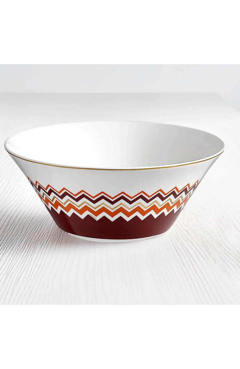 Missoni Iconic Salad Bowl, Alternate, color, Multicolor