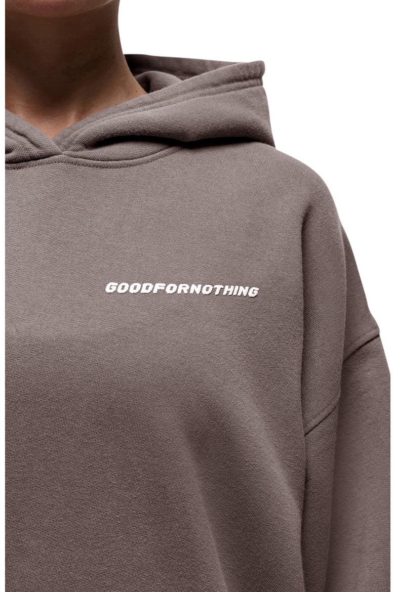 Vintage Taupe Relaxed Hoodie, Alternate, color, Brown