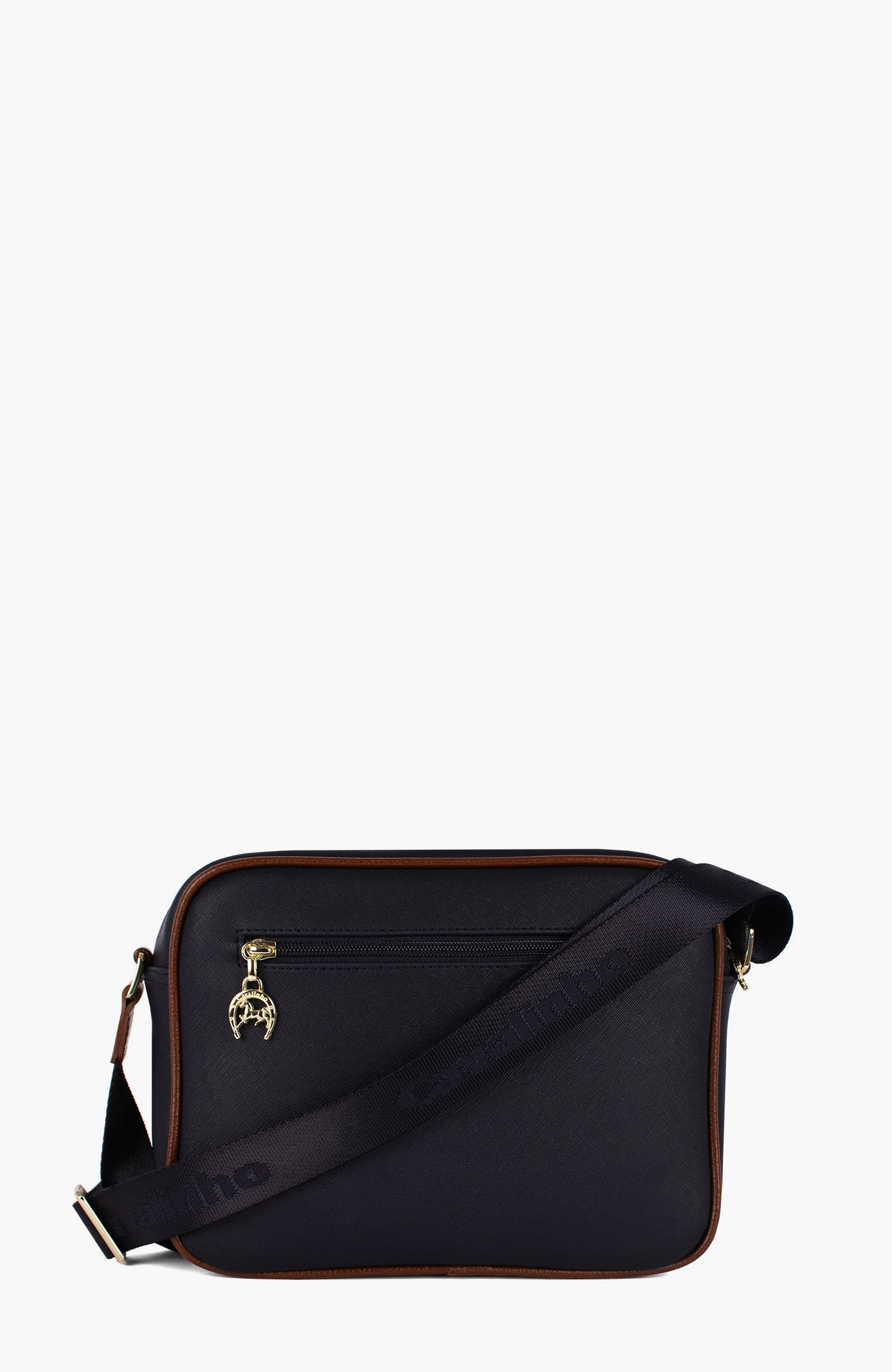Sublime 324 Crossbody Bag, Alternate, color, Navy / White / Brown