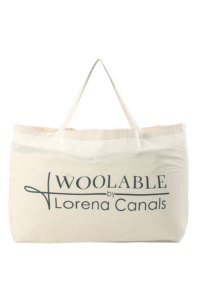 Lorena Canals Tuba Wool Rug, Alternate, color, Linen Natural Multi