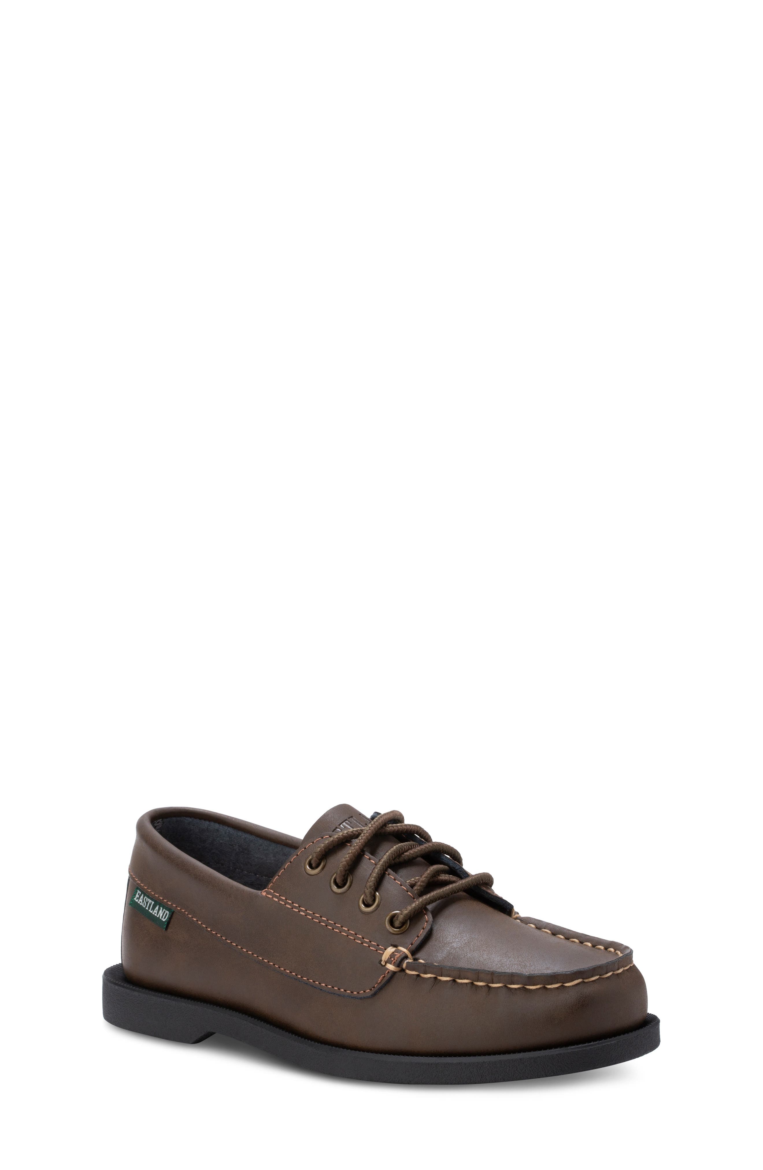 Eastland Kids' Falmouth Loafer, Main, color, Bomber Brown