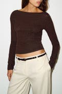Reformation Wiley Ballet Neck Top