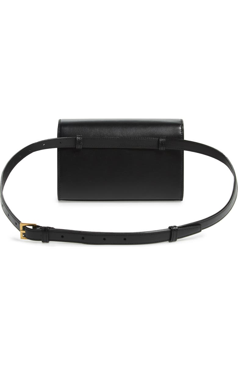 Saint Laurent Kate Leather Belt Bag, Alternate, color,