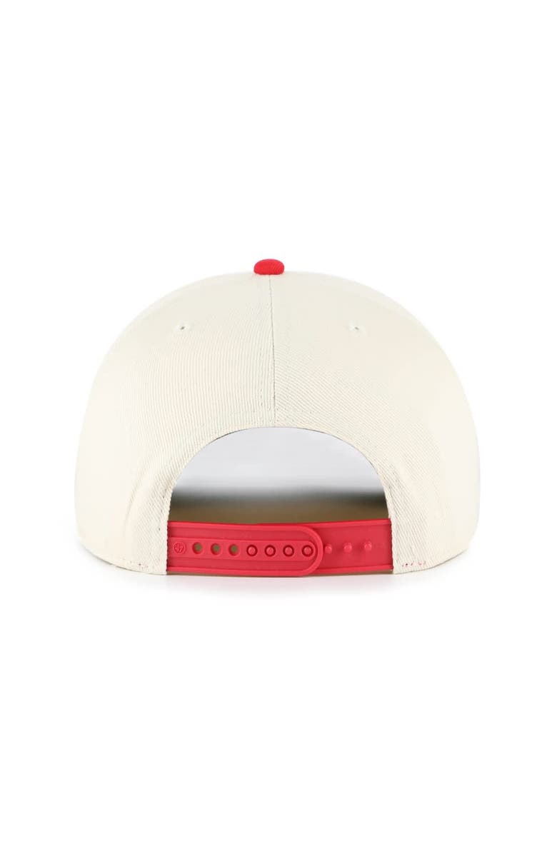 '47 Men's '47  Cream San Francisco 49ers Pomona Rope Adjustable Hitch Hat, Alternate, color, 