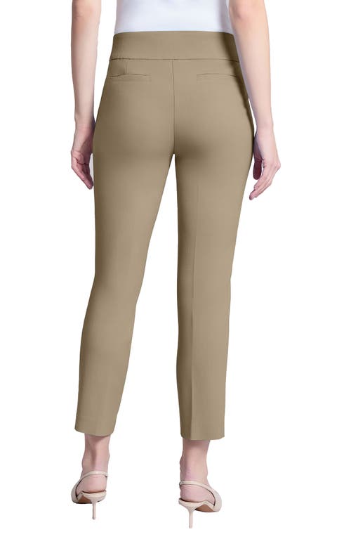 Jones New York Pull-on Slim Fit Ankle Pants In Jones Khaki