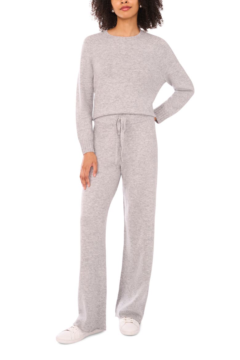 Cozy Pullover Sweater, Alternate, color, LIGHT HEATHER GREY