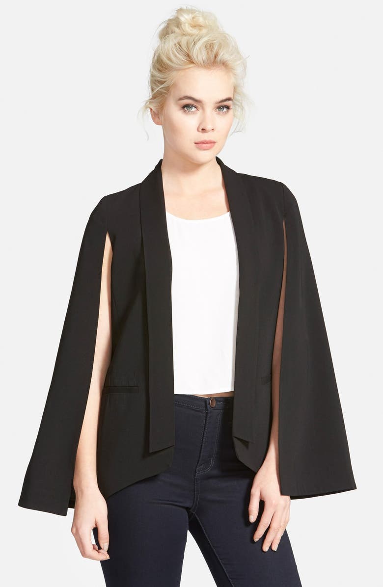 Mural Cape Blazer, Main, color,