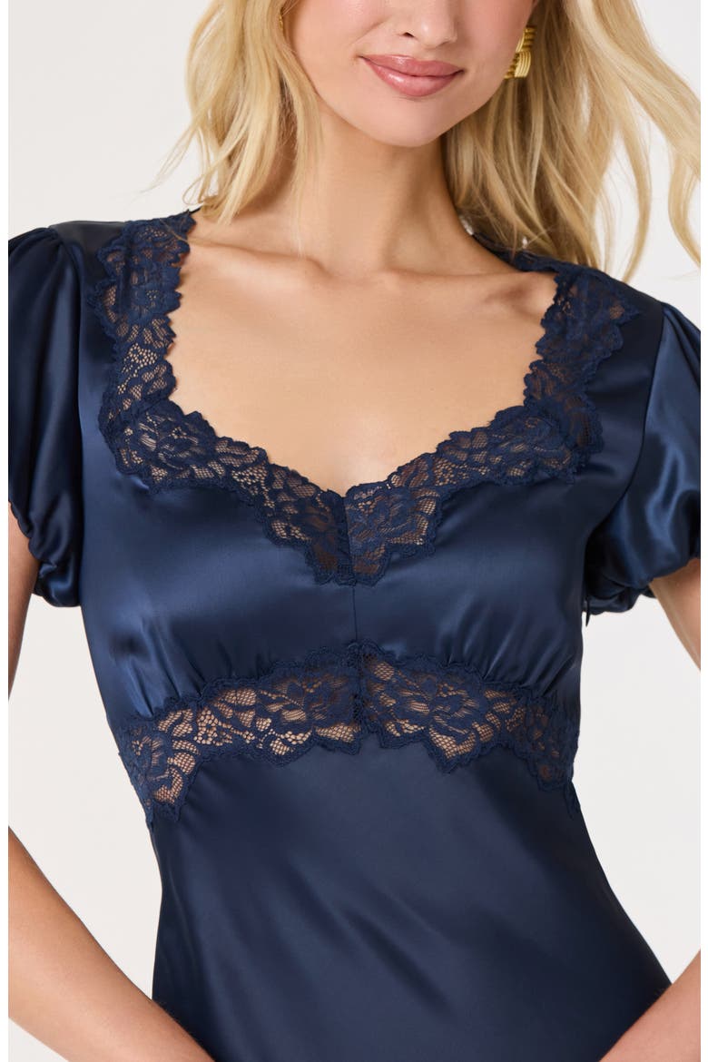 Almandina Dress, Alternate, color, NAVY