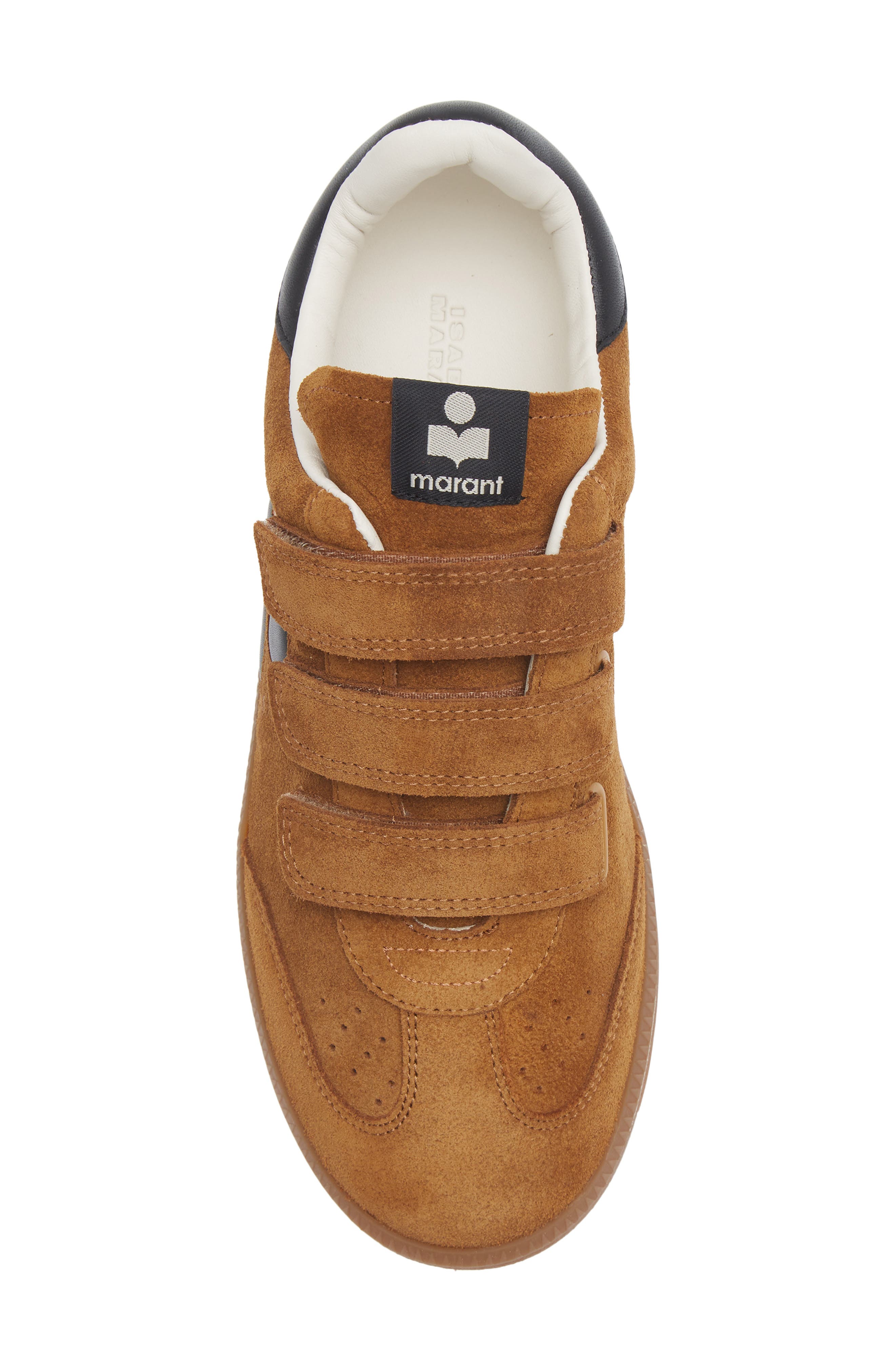 Isabel Marant Beth Low Top Sneaker, Alternate, color, Cobk Cognac / Black