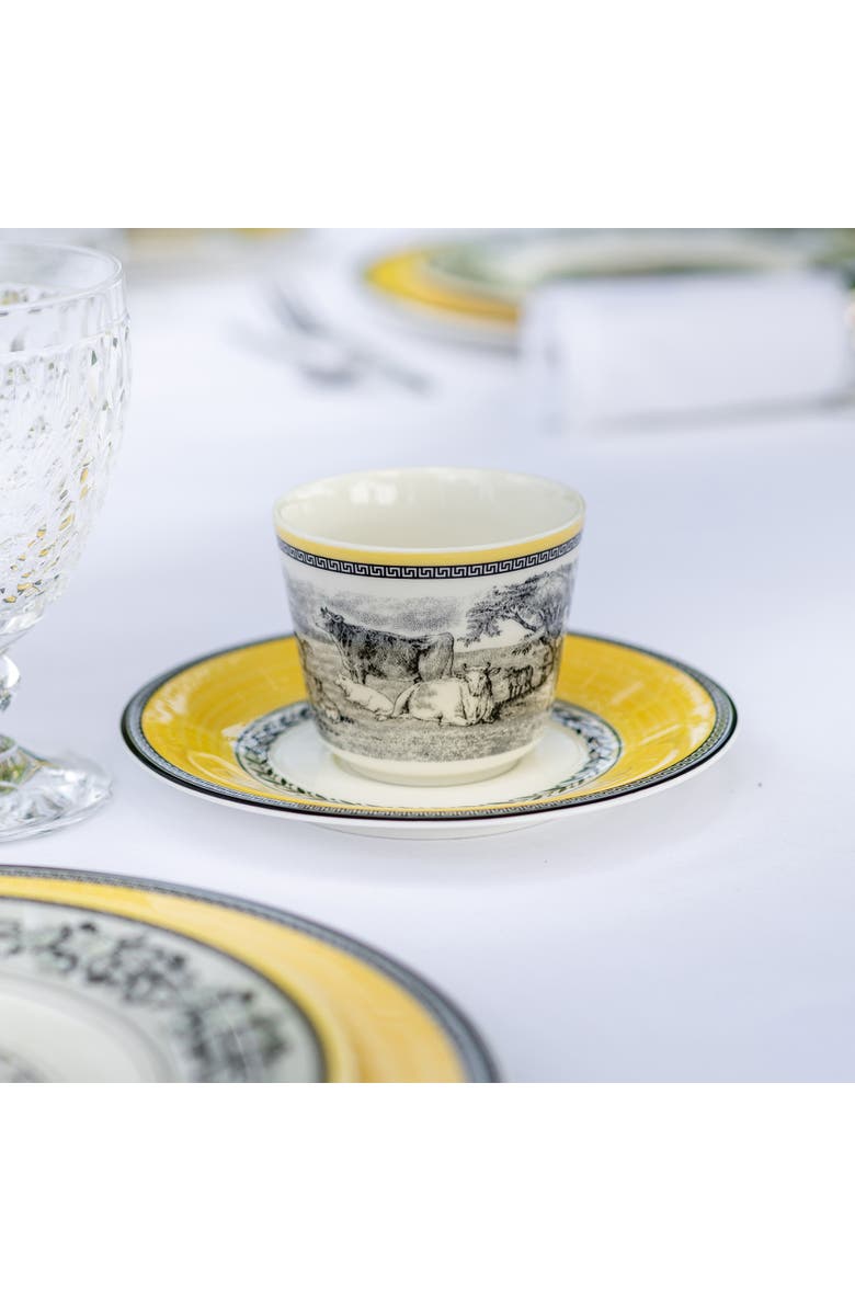 Villeroy
Boch Audun Ferme Teacup Saucer, Alternate, color, White